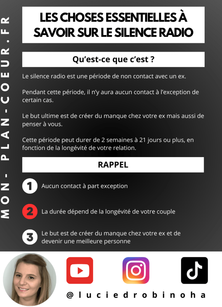 Combien de temps doit durer le silence radio
